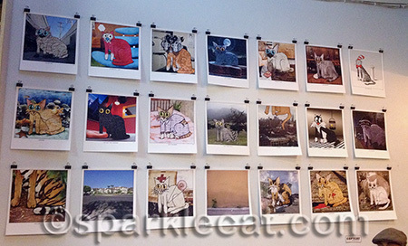 A wall of copycats!