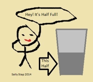 glass half full