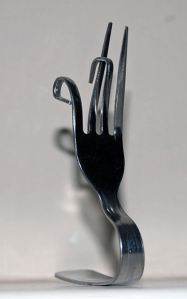Randi is famous for debunking psychic frauds who bend flatware