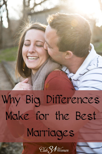 Why Big DIfferences Make for the Best Marriages