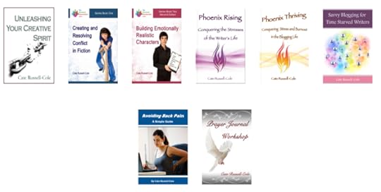 Cate's books for writers.