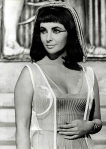 Liz Taylor as Cleopatra 