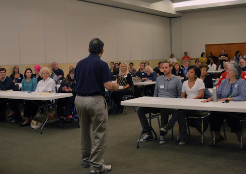 Photo of Al at Volunteer Summit