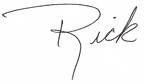 Rick's Signature