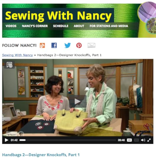 Handbags 2-Designer Knockoffs with Nancy Zieman and Eileen Roche Part One