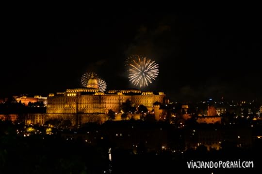 Mi mamá llegó el día de St. Stephen y vio los fuegos artificiales y festejos en honor al primer rey de Hungría.