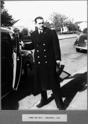 Lyndon B. Johnson as Navy Commander (Photo Credit: Lyndon B. Johnson Library and Museum)