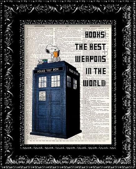 David Tennant Books The Best Weapon Quote by TheRekindledPage, $8.98