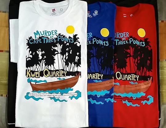 MURDER AT CAPE THREE T-SHIRTS: FULL COLOR, HANES THICK QUALITY