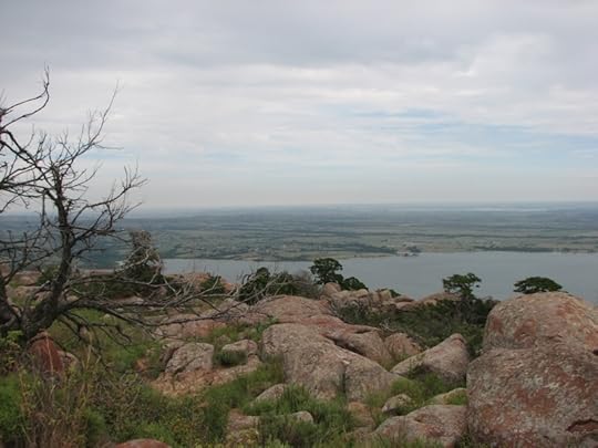 View east from top of Mt. Scott