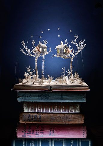Book Sculpture by Su Blackwell