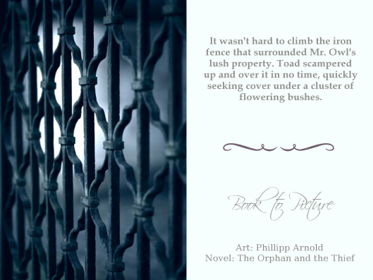 the orphan and the thief book to picture