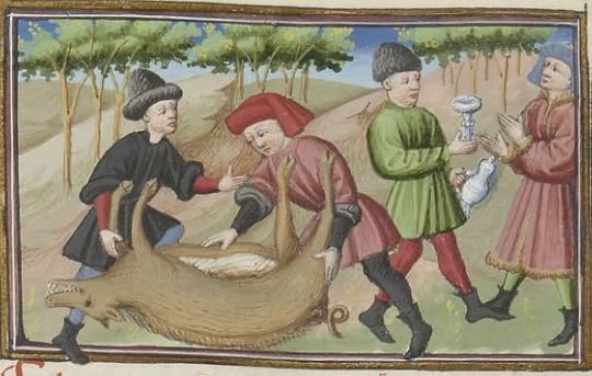 « Livre appelé Decameron , aultrement surnommé le Prince Galeot », de « JEHAN BOCCACE », traduction exécutée sur une traduction latine par « LAURENT DE PREMIERFAIT »