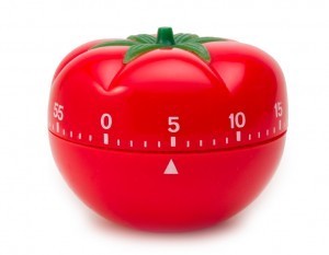 the timer to defeat clutter