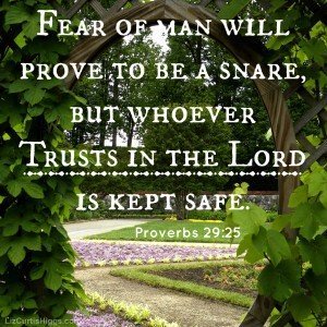 Proverbs 29:25