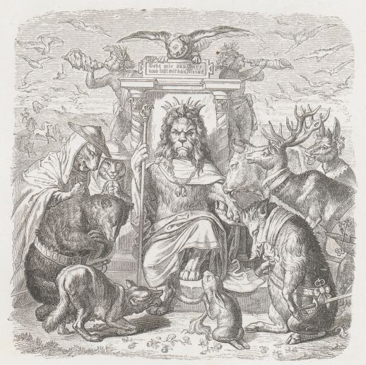 Le renard / Goëthe ; trad. par Édouard Grenier ; ill. par Kaulbach