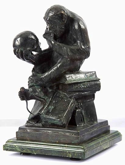 HugoRheinholdApeWithSkull.DarwinMonkey.2.jpg