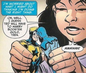 blue beetle now kiss