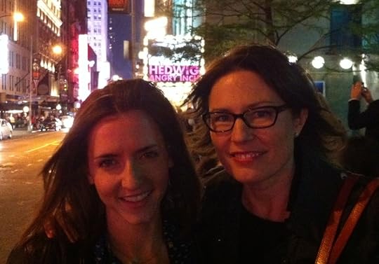 Anna and Amy on Broadway