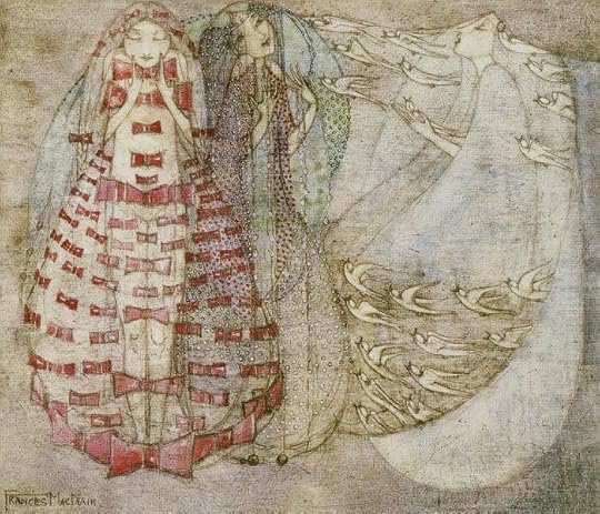 Bows, Beads and Birds by Frances MacDonald MacNair