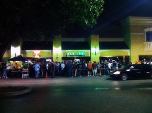 A gay resident of Wilton Manors was stoned by an enraged homophobe along The Strip in Wilton Manors early Tuesday morning.