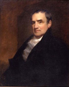 John Neagle (1796-1865). Portrait of Mathew Carey, 1825. Oil on canvas. Library Company of Philadelphia. Gift of Mary Hudson, 1991.