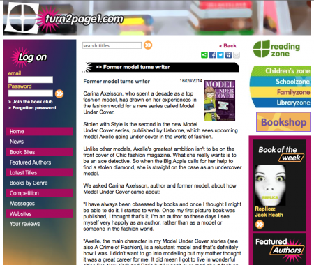 Readingzone Screen Shot 2014-09-19