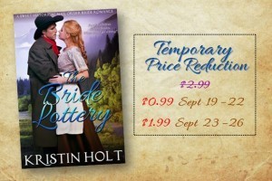 BRIDE LOTTERY. Kindle Countdown Ad image. 9-14. FINAL