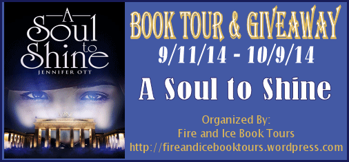 http://fireandicebooktours.wordpress.com/2014/08/29/new-adult-book-tour-giveaway-a-soul-to-shine-by-jennifer-ott-91114-10914/