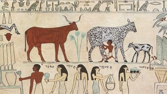 image: domesticated animals in ancient Egypt