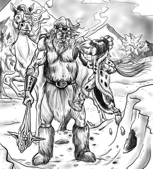 The Red Sun: Keely and Frost Giant