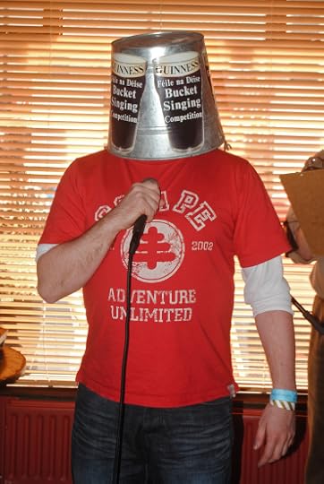 Prize winning performance at the Bucket Singing Championship