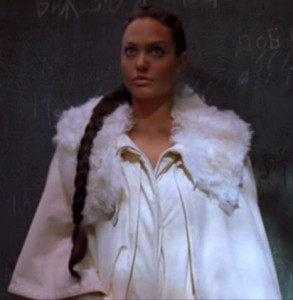 The white coat Lara wears in Cradle of Life