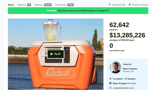 COOLEST COOLER 21st Century Cooler that s Actually Cooler by Ryan Grepper — Kickstarter