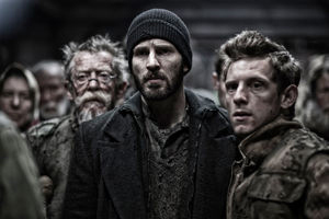 John Hurt and Chris Evans
