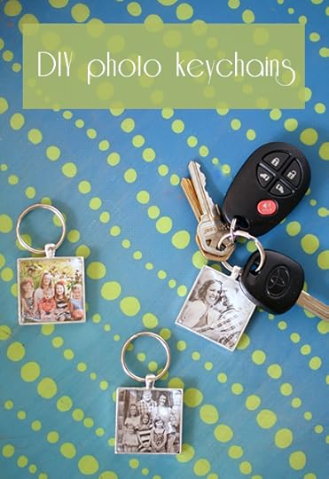 DIY Photo Keychains