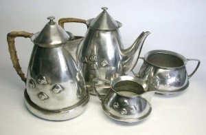 Pewter Tea Set Tudricteaset