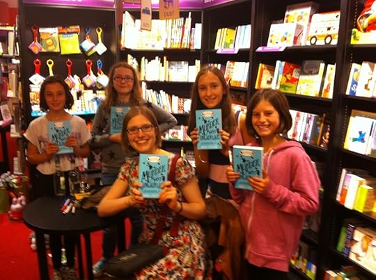 And here they are with me! We are plotting terrible things . . .