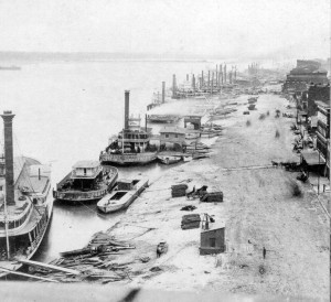 Levee during the 1860's