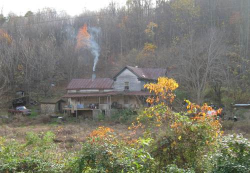 Old Home in the Blue Ridge Mountains