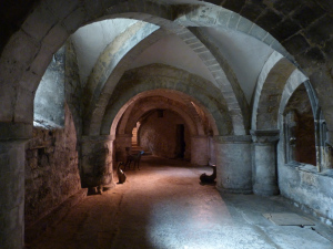 Gloucester cathedral crypt