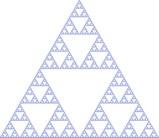 Triangles within triangles within triangles: a Sierpinsky triangle
