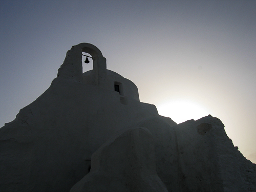 Silhouetted Church