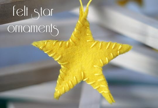 Easy Sew Felt Ornaments