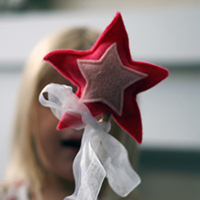 Felt Star Wands