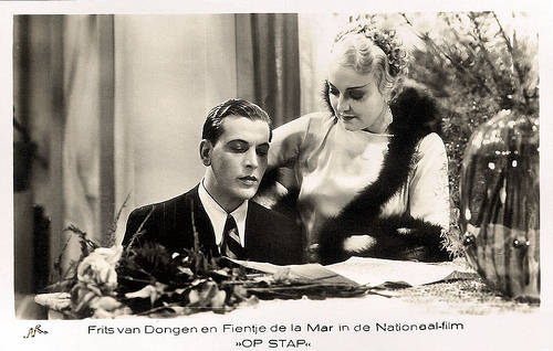 Fien de la Mar, Frits van Dongen in Op stap
