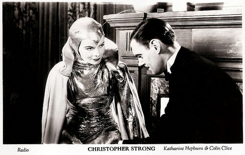 Colin Clive and Katharine Hepburn in Christopher Strong