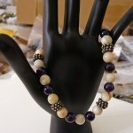 Amethyst and Moonstone Bracelet