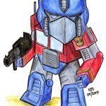 Super Squashed Optimus Prime