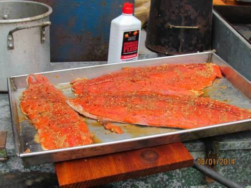 Holy slabs of salmon Batman!